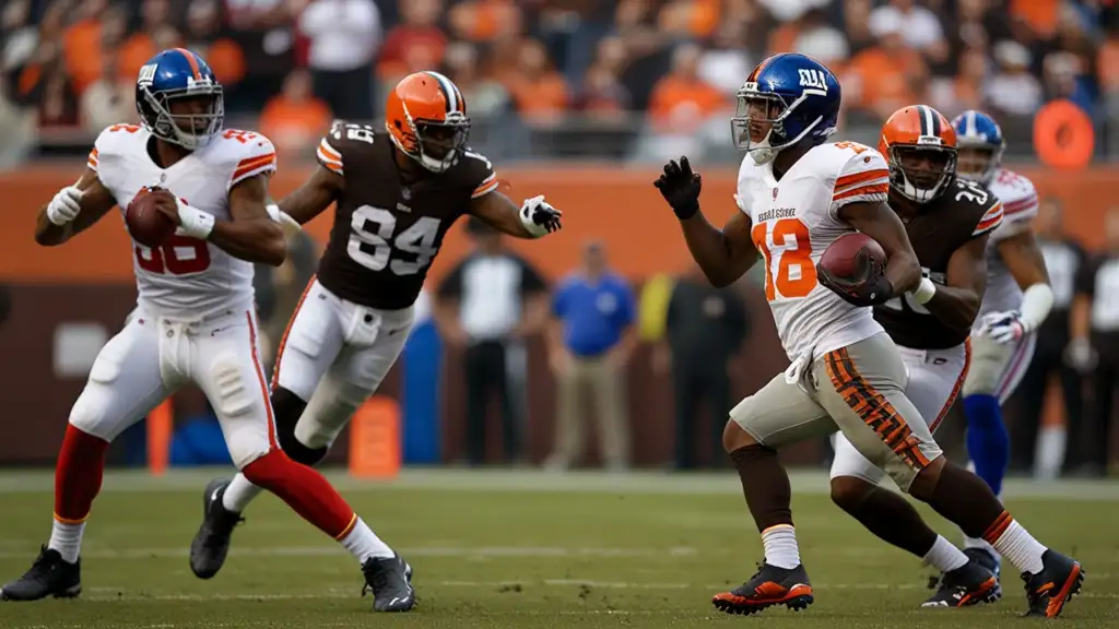 Giants vs. Browns NFL